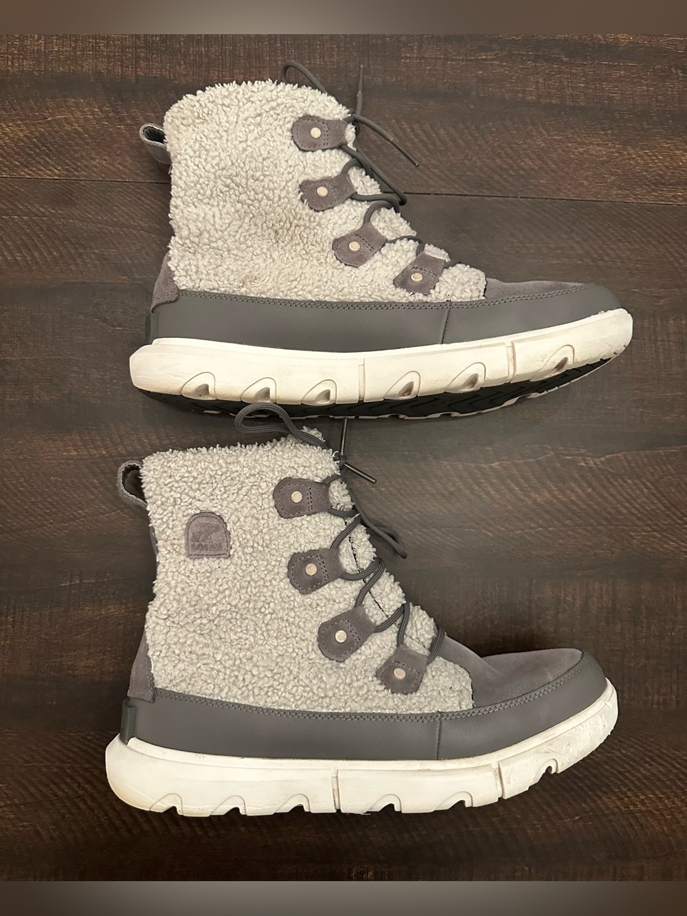 Sorel Women’s Explorer II Joan Felt Waterproof Winter Boots Size 12 - Picture 2 of 8